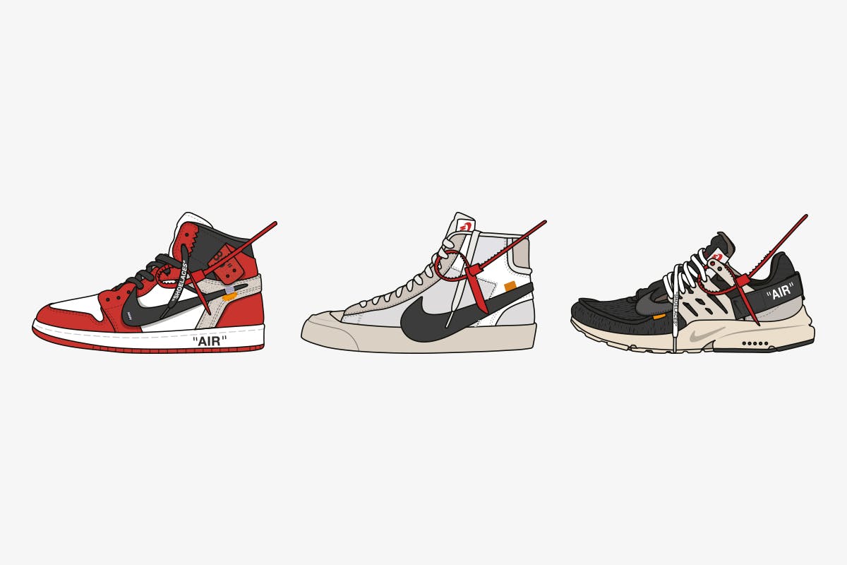 x off white vapor street resell price